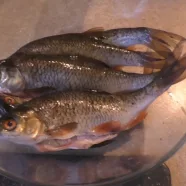 Рецепт жаренной плотвы без косточек