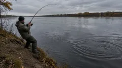 Рыбак зацепил джигом "старую корягу", но та вдруг пошла против течения: когда подняли на поверхность — онемели все