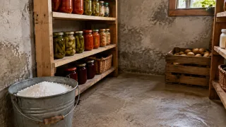 Дорогие осушители воздуха оставьте для наивных: в тренде давно 1 народный способ — в погребе сухо всю зиму и без лишних трат