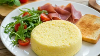 Никакого масла и жарки: готовим нежнейший пышный омлет на водяной бане за 4 шага
