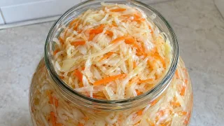 Вкуснее не пробовала: готовлю хрустящую квашеную капусту по проверенному рецепту с мёдом