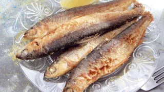 Ряпушка обжаренная в ржаной муке