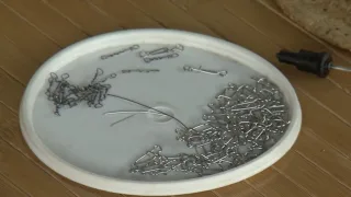 Самодельные спиннинговые застежки