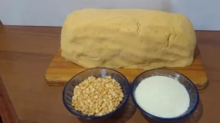 Гороховая мастырка для насадки на крючок