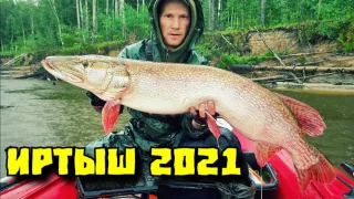 Рыбалка на Иртыше 2021. Трофейные щуки на джиг. Часть 1.