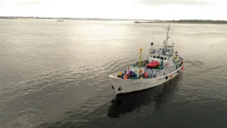 Завершён волжский этап экспедиции перехода на НИС «Протей» из Мурманска в Керчь