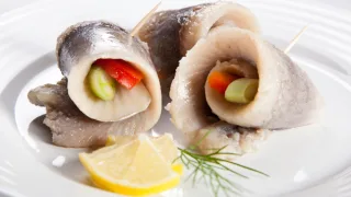 Сельдь маринованная по-норвежски