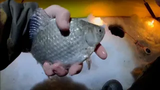 Рыбалка на озере Салтаим в Омской области.