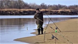 Рыбалка весной на реке Тунгуска