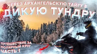 Через Архангельскую ТАЙГУ в ТУНДРУ Ненецкого АО. Канин Нос Часть 1.