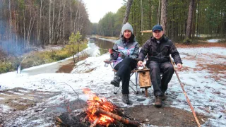 Зимняя рыбалка. Планы на лёд! Какую палатку и отопитель выбрать?
