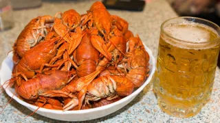 Раки в пиве