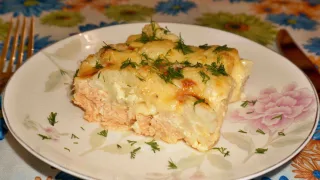 Селедка под сыром запеченная в духовке