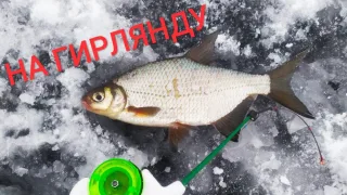 Гирлянда для белой рыбы! Густера и белоглазка с глубины 10 м!