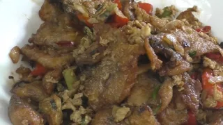 Жаренный карась в кляре по китайски