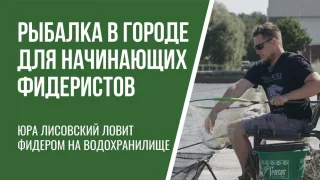Как научиться ловить фидером. Городские водоемы