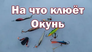 На что клюёт Окунь в Глухозимье !? Рабочая Приманка и Проводка для Окуня !