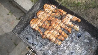 Шашлык из сазана