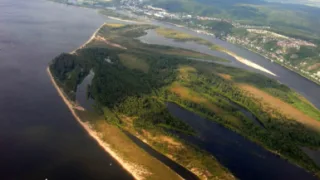 Остров Зелененький Самарская область