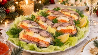 Гости расхватали за секунды и просили рецепт: шикарная закуска из скумбрии — красиво и без капли лишнего жира