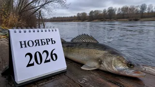 Лучшие дни для рыбалки в ноябре 2026: когда ждать хороший клёв, а когда лучше отдохнуть