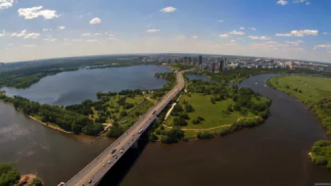 Строгинская пойма, Московская область