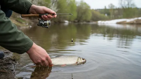 Как ловить рыбу мормышингом на ультралайт?