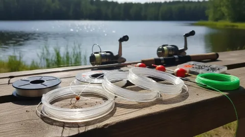 Как новичку выбрать леску для поплавочной ловли