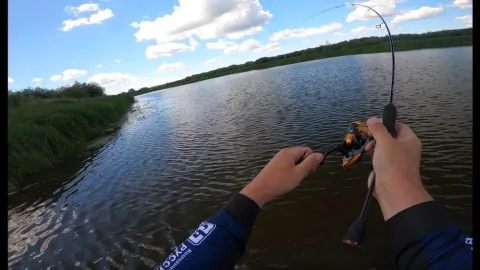 Ловля окуня на ультралайт
