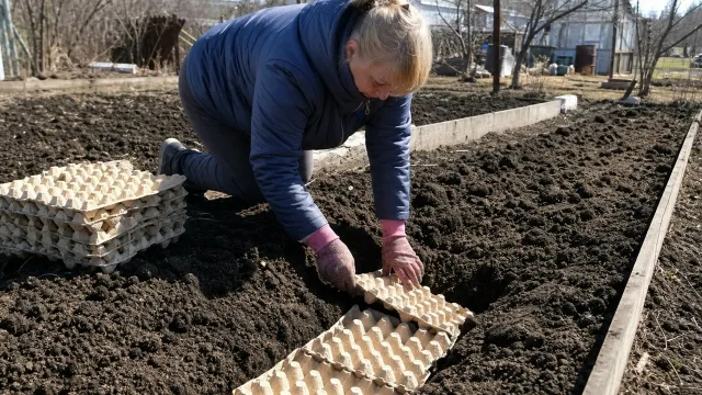 Упаковки от яиц больше не выбрасываю: они берегут до 4000 рублей за сезон — делаем умный огород на халяву