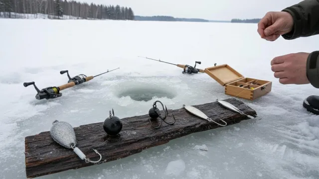 Как привязать любую мормышку?