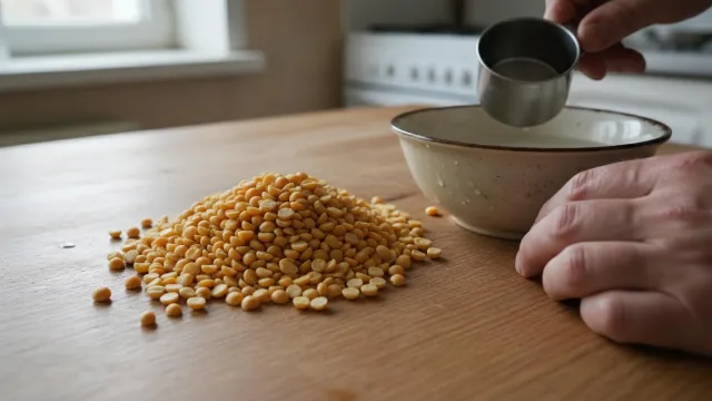 Как приготовить горох для насадки на крючок?