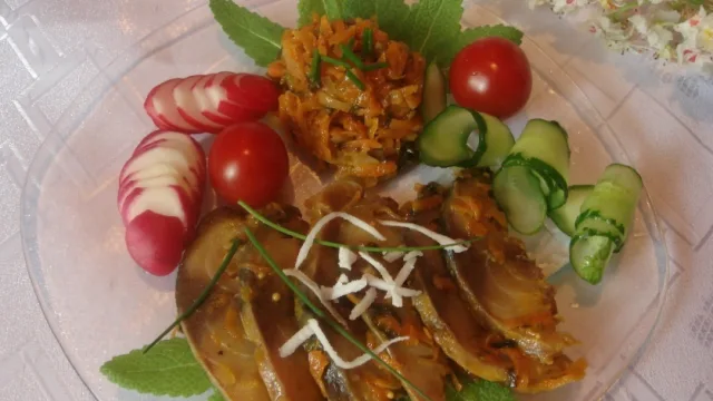 Макрель (скумбрия, ставрида) копченая, в вине