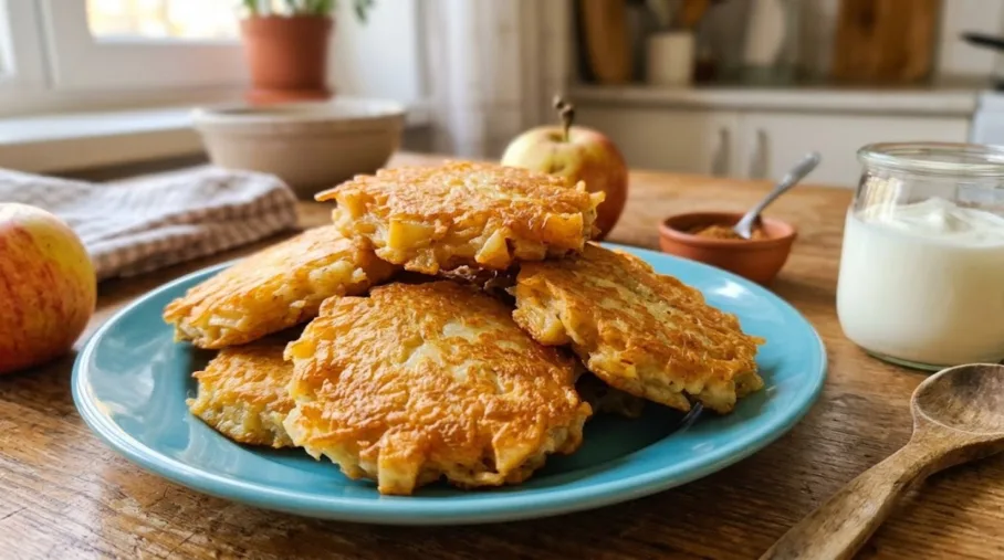 Шарлотку больше не пеку: яблочные драники на сковороде — вкуснее любого пирога, а делов на 15 минут