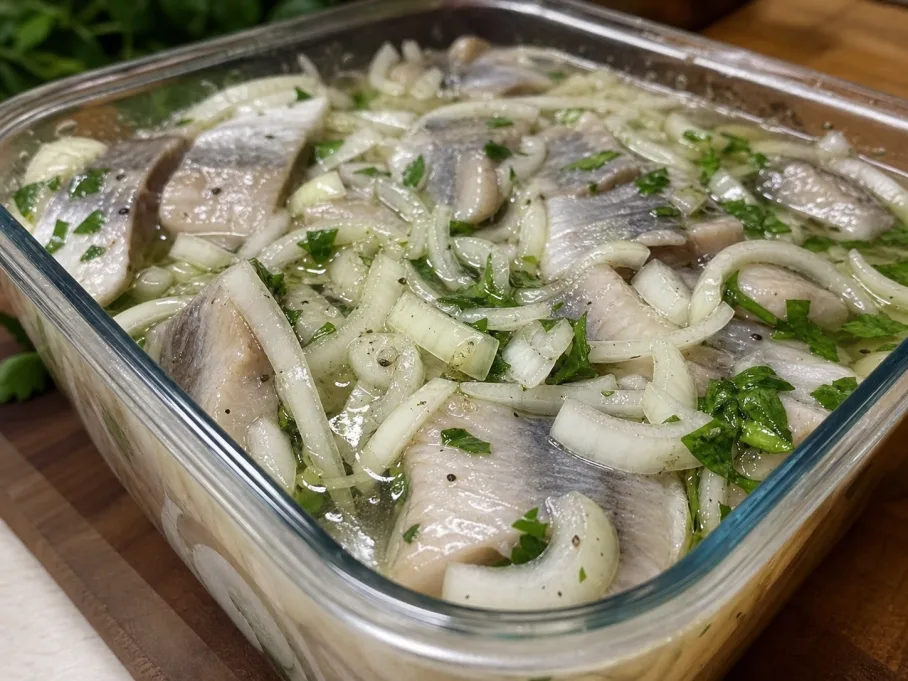 Вкусно и мега-полезно для сердца: рецепт домашней сельди в масле без химии и "заморочек"