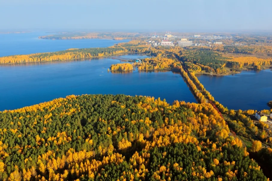 Белоярское водохранилище Свердловская область