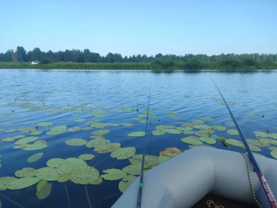Рыбалка в Каракулинском районе, озеро Шаньга