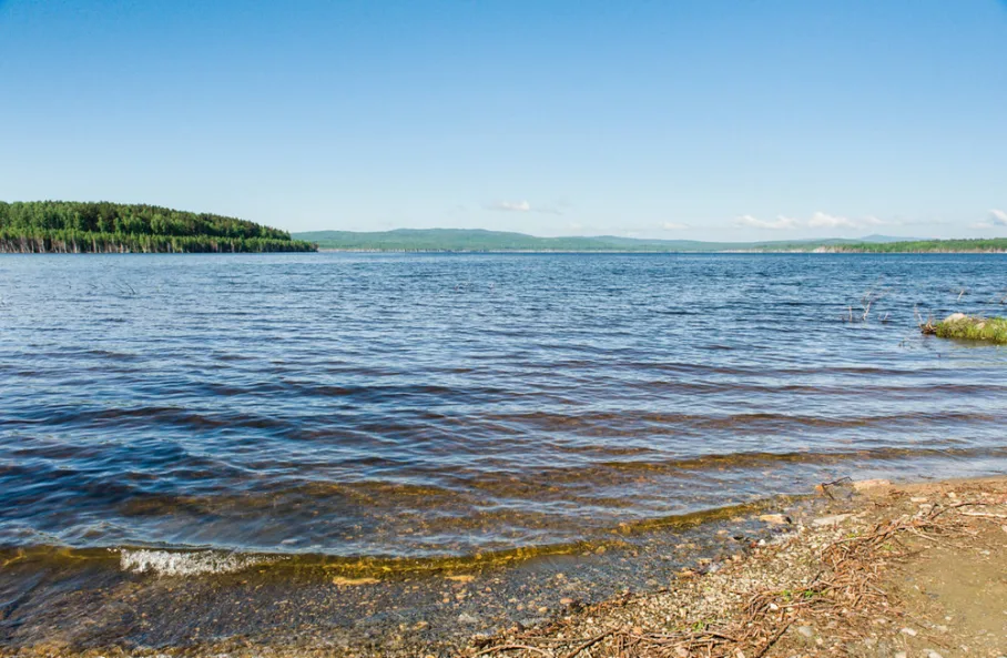 Долгобродское водохранилище Челябинская область