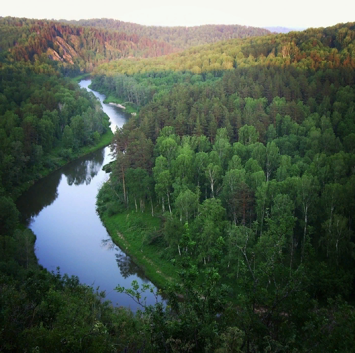 Река Бердь Новосибирская область