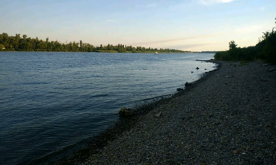 Ростов-на-дону, район Александровская, река Дон