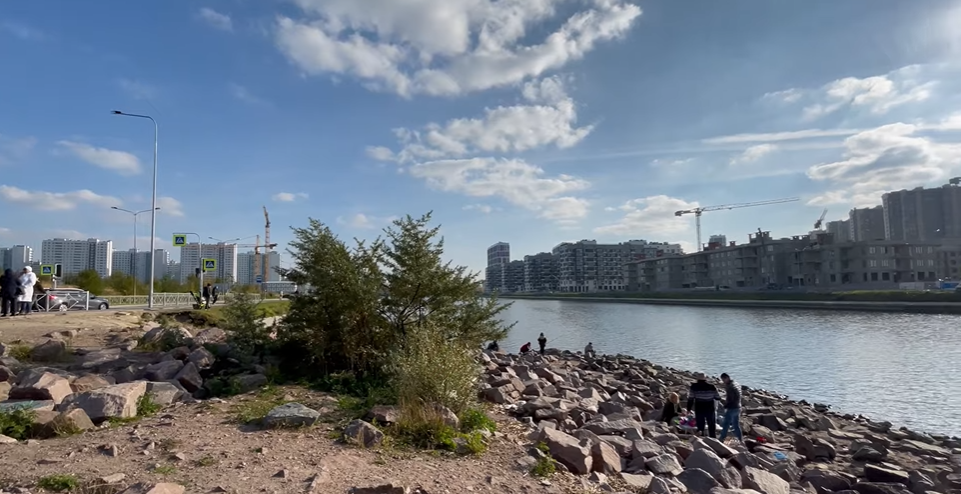 Дудергофский канал в Санкт Петербурге - Рыбалка